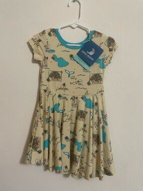 Coco Moon Hawaii Maui 4T dress NWT